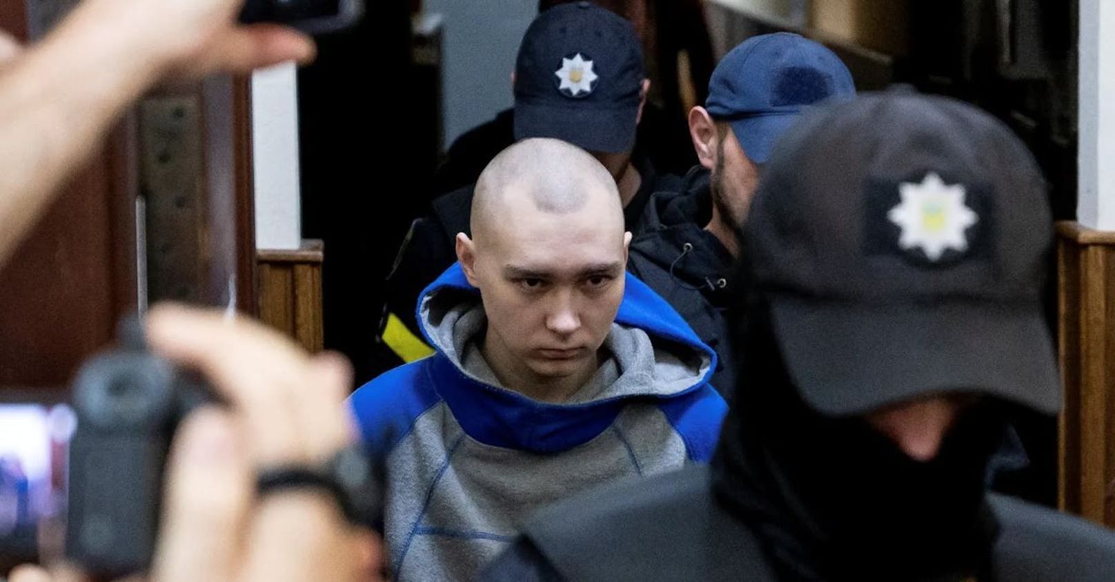 Wadim Schischimarin am 13. Mai vor dem Gericht in Kiew.