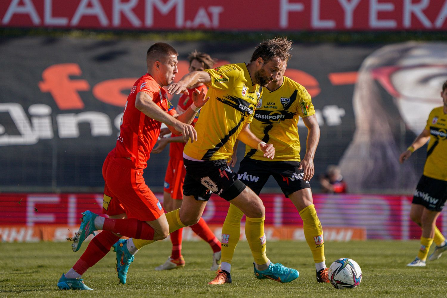 Altach besiegt die Admira 1:0.