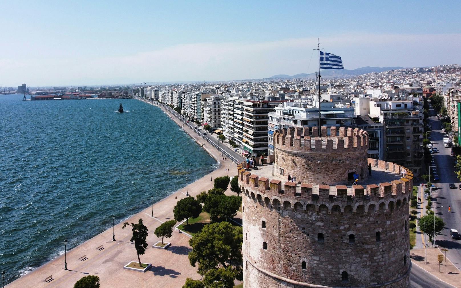 <strong>Platz 2: Thessaloniki in Griechenland!&nbsp;</strong>Die zweitgrößte Stadt Griechenlands gilt mit einem touristischen Warenkorb von 93 Euro als günstiges Ziel für einen Städterip.