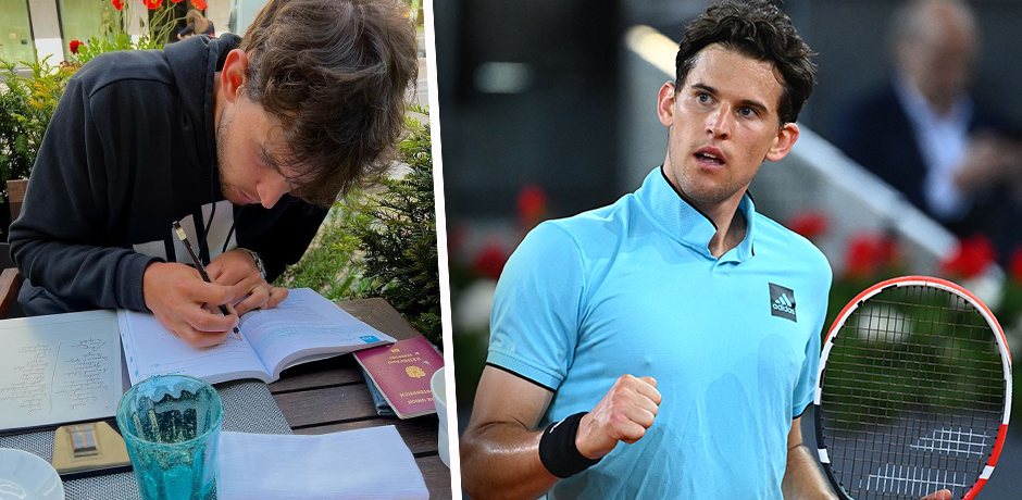 Dominic Thiem hat seine Liebe zu Fremdsprachen entdeckt. 