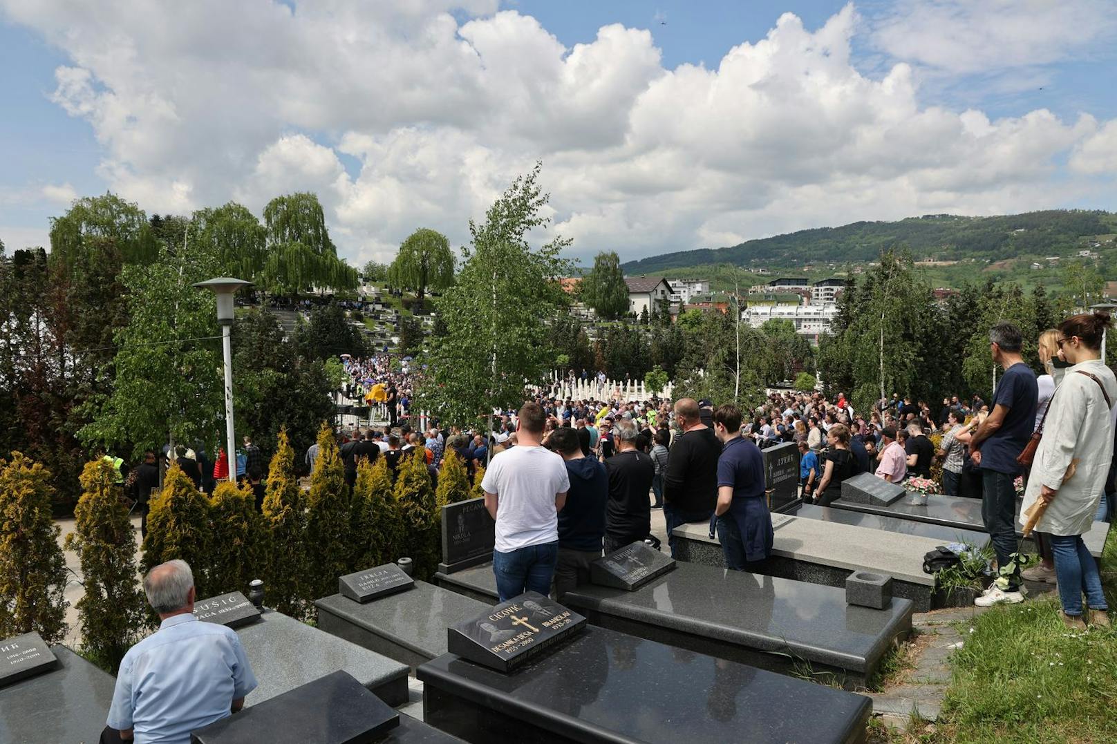 Sturms Trainerlegende Ivica Osim wurde am 14. Mai 2022 in Sarajevo begraben.