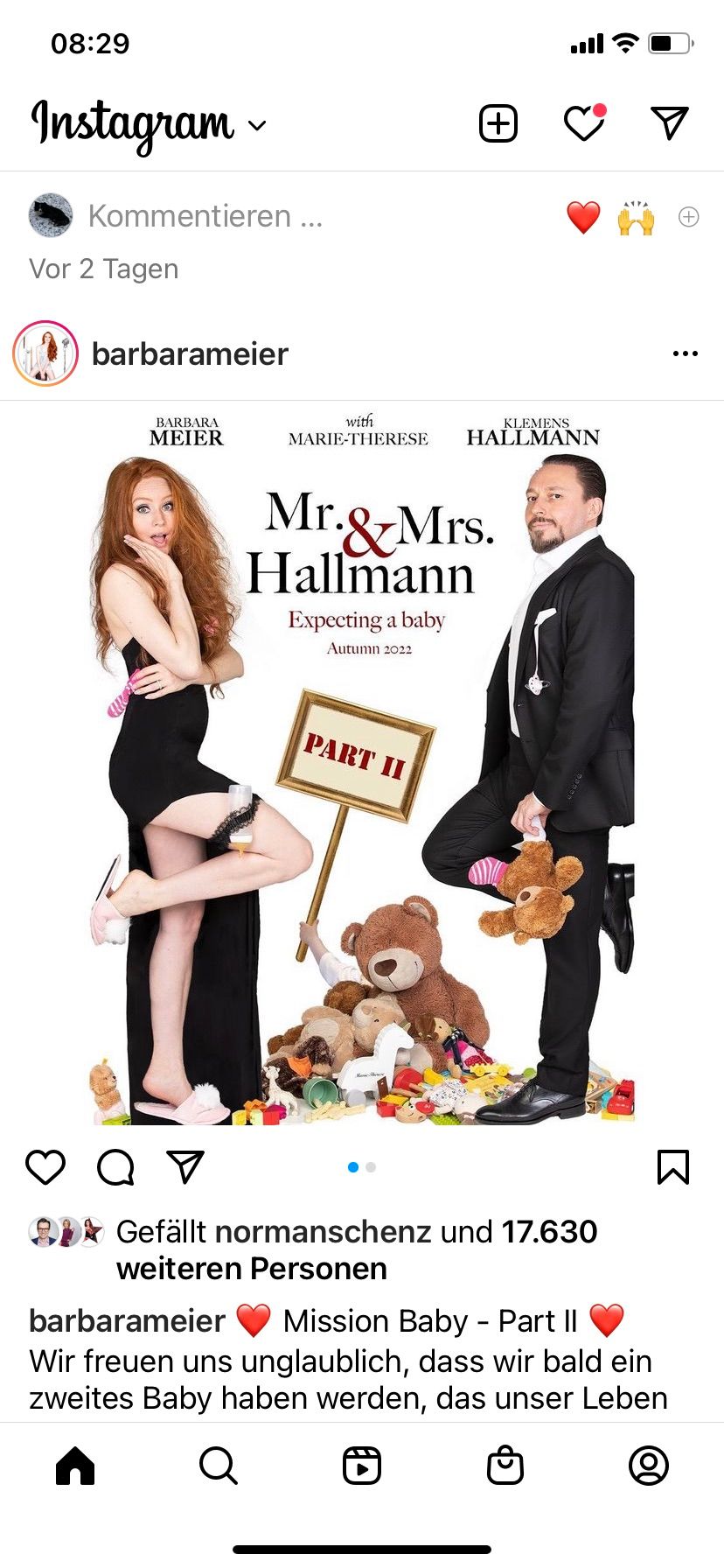 Meier und Hallmann mit Baby-News