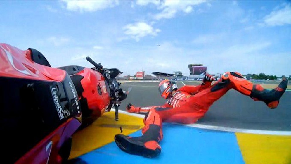 Francesco Bagnaia verliert seine Ducati.