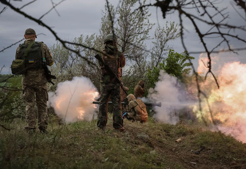 Die Ukraine soll laut russischen Angaben ein russisches Dorf beschossen haben.