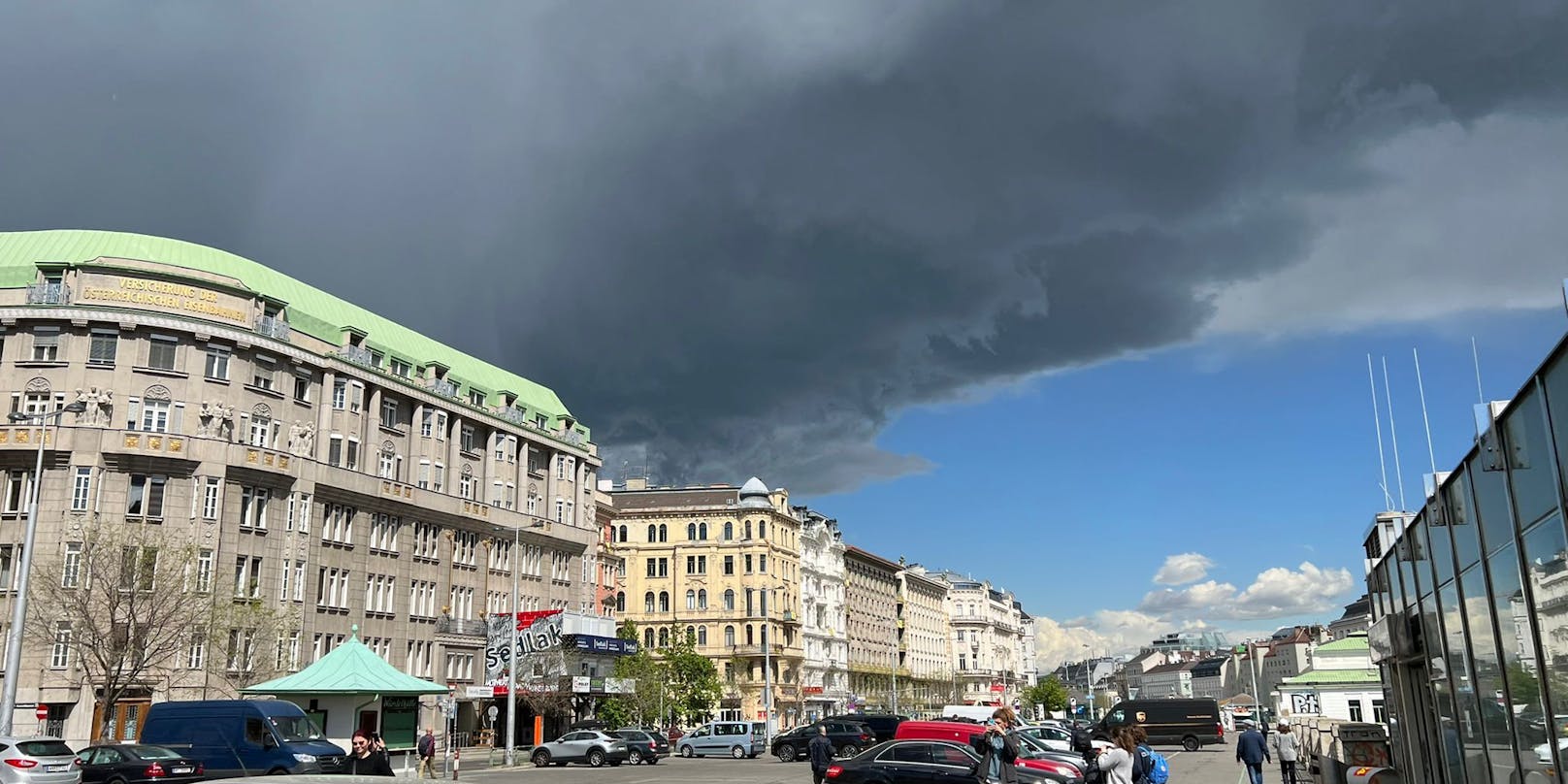 Auch über Wien wird es nach einem heißen Montag zu Gewittern kommen.