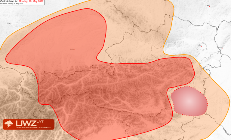 In diesen Regionen ist mit starken Gewittern zu rechnen.
