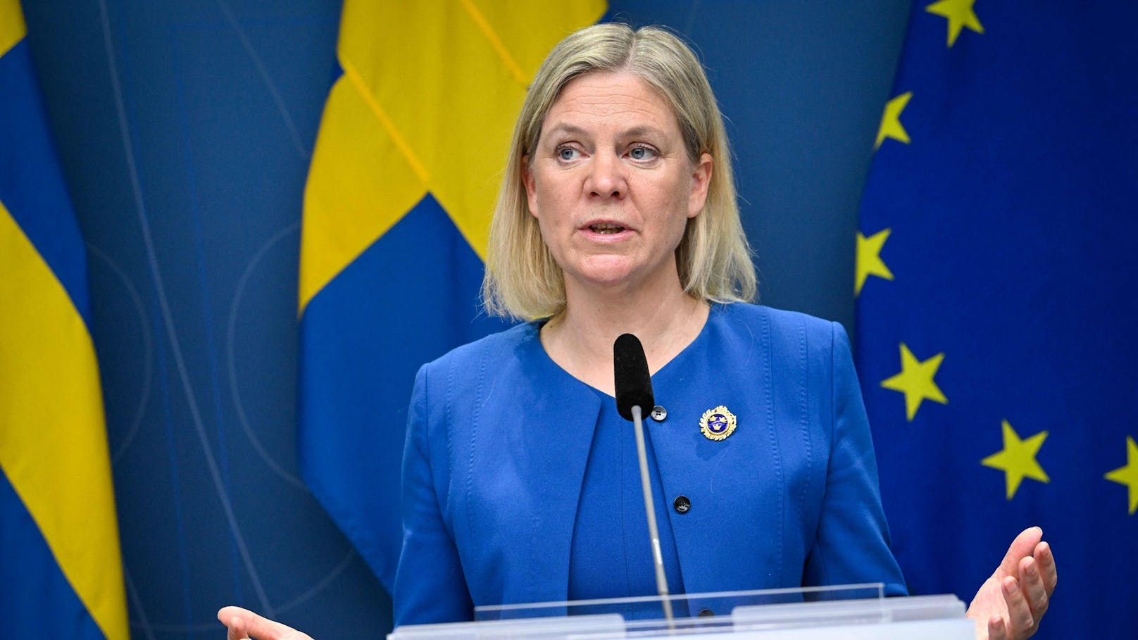 <strong></strong>Die Sozialdemokratin und Schwedens Regierungschefin <strong>Magdalena Andersson</strong> hat am Mittwochabend ihren Rücktritt angekündigt.