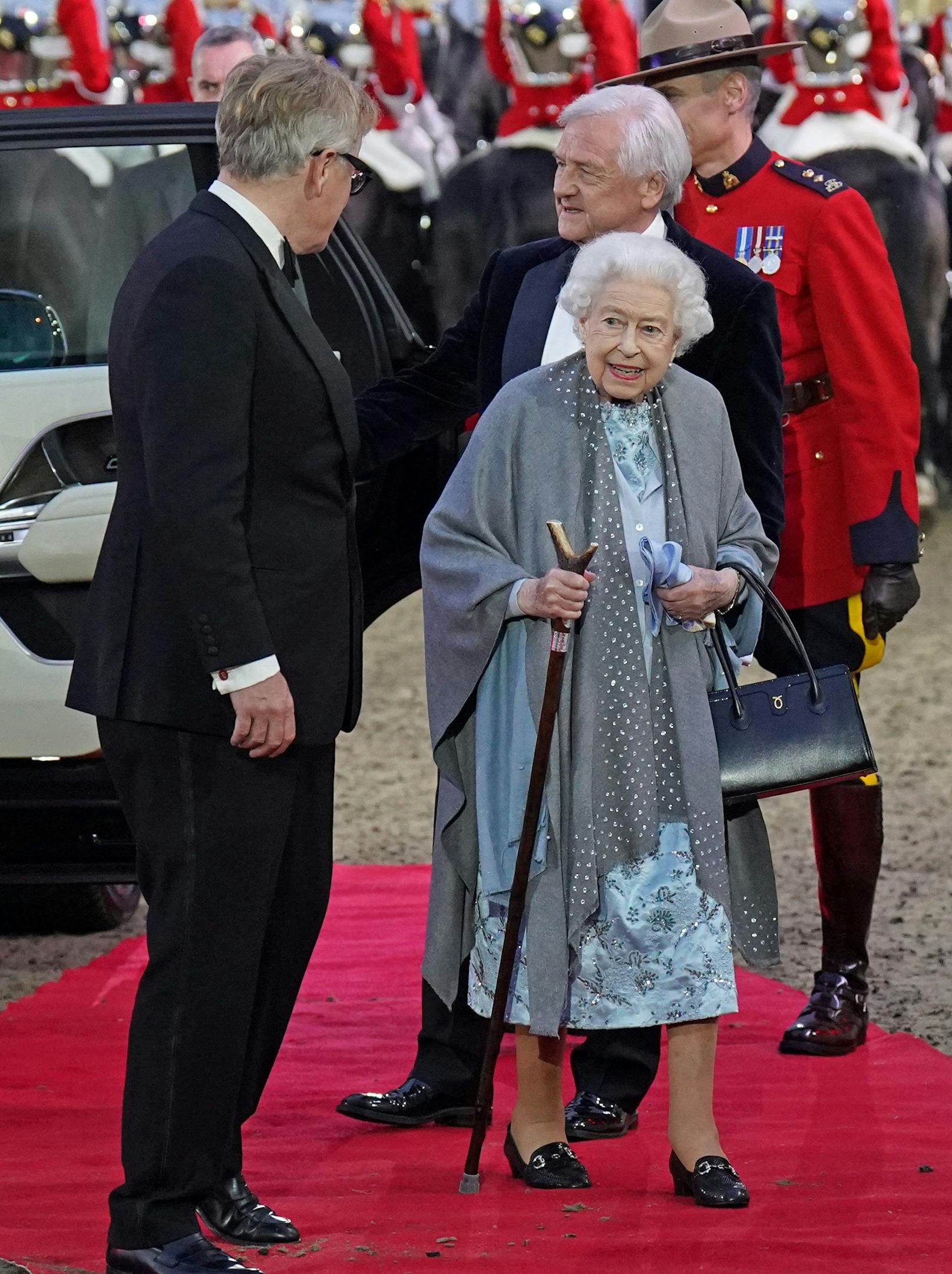 Erst vor wenigen Tagen zeigte sich die Queen bei der Royal Horse Show.