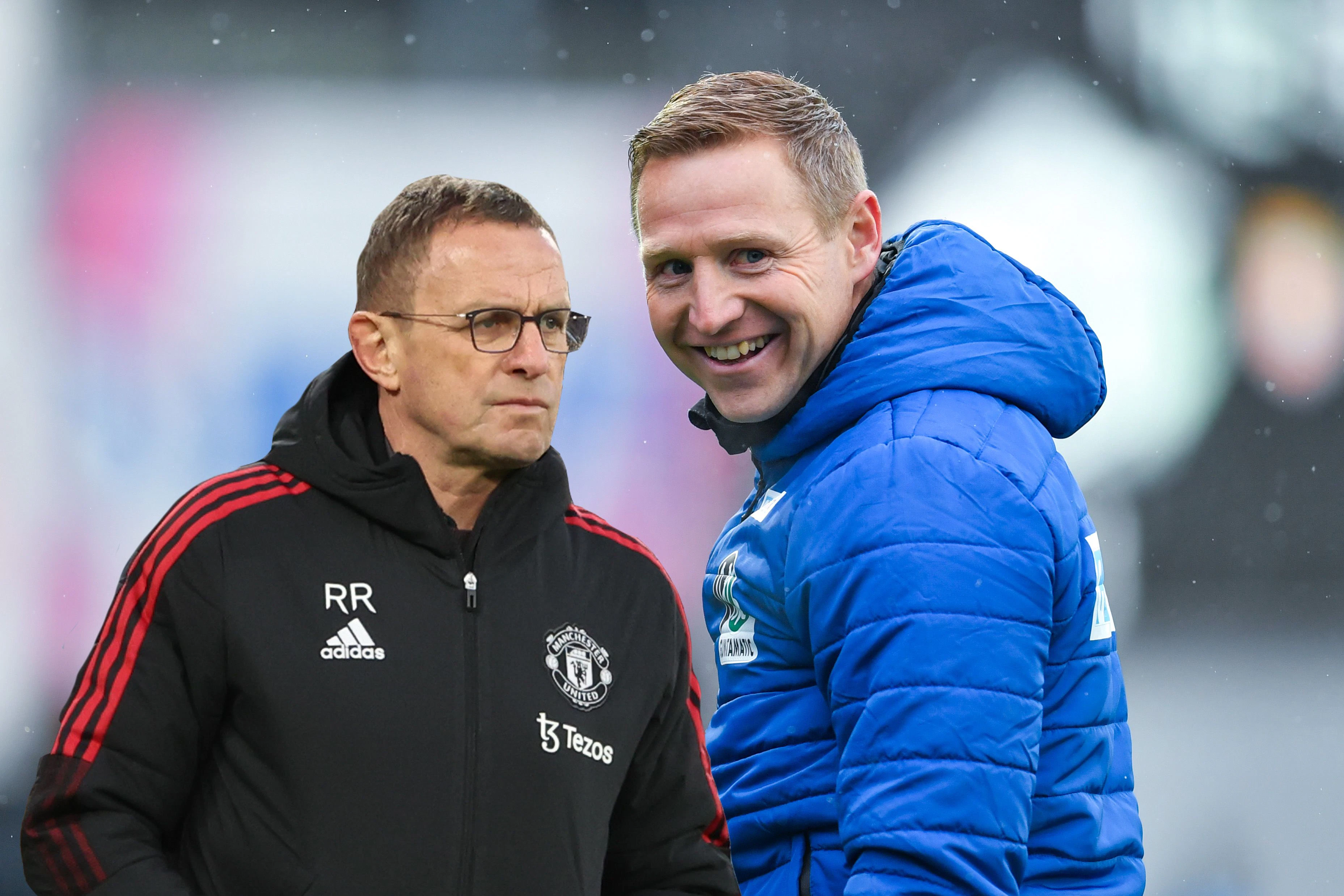 Robert Ibertsberger (r.) könnte Assistent von Ralf Rangnick werden.