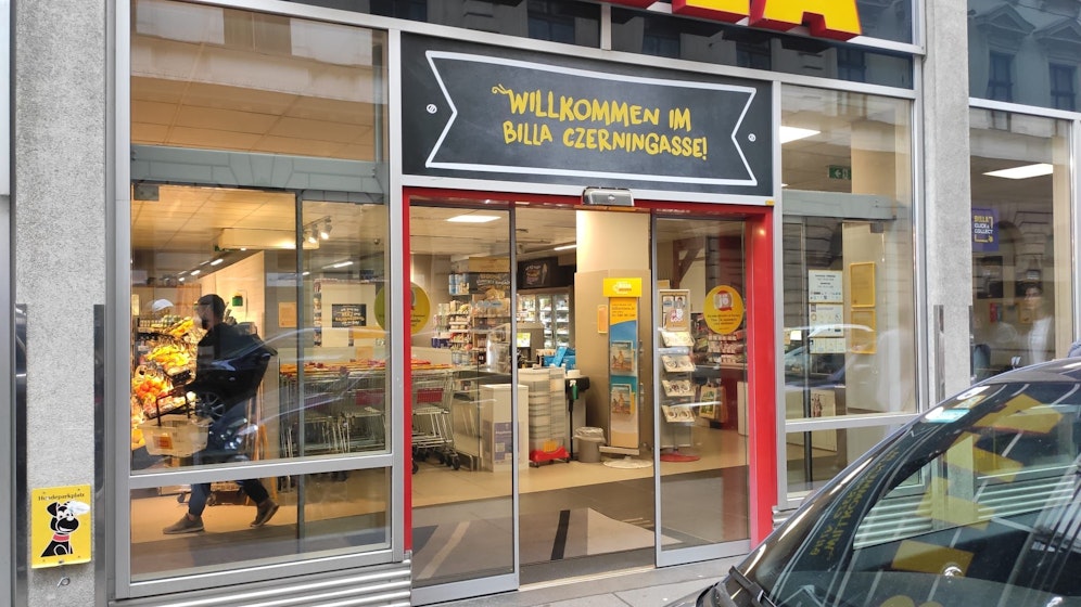 In dieser Billa-Filiale kam es am Dienstag zu dem Mini-Blackout. 