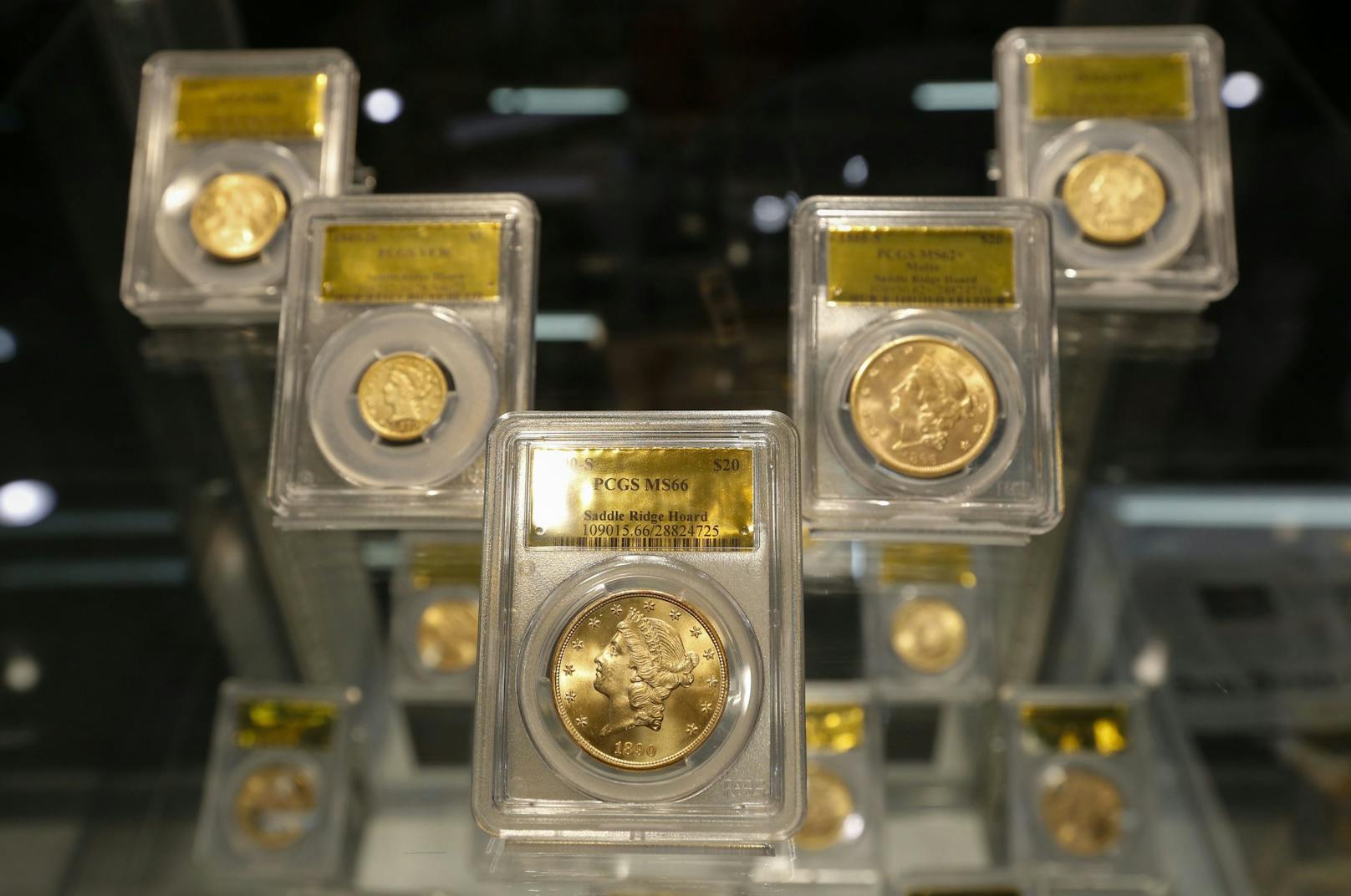 Ein kalifornisches Ehepaar stieß in seinem Hinterhof im Golfstaat auf ein Versteck mit Goldmünzen im Wert von 10 Millionen Dollar (7,3 Millionen Euro).