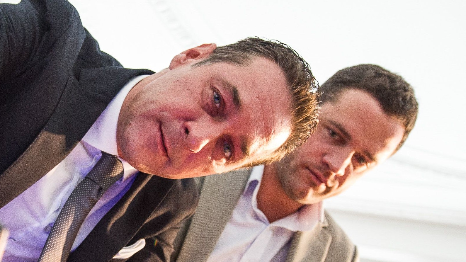 Erst ziemlich beste Freunde, dann eisiges Schweigen und nun die Annäherung: Heinz-Christian Strache und Johann Gudenus.