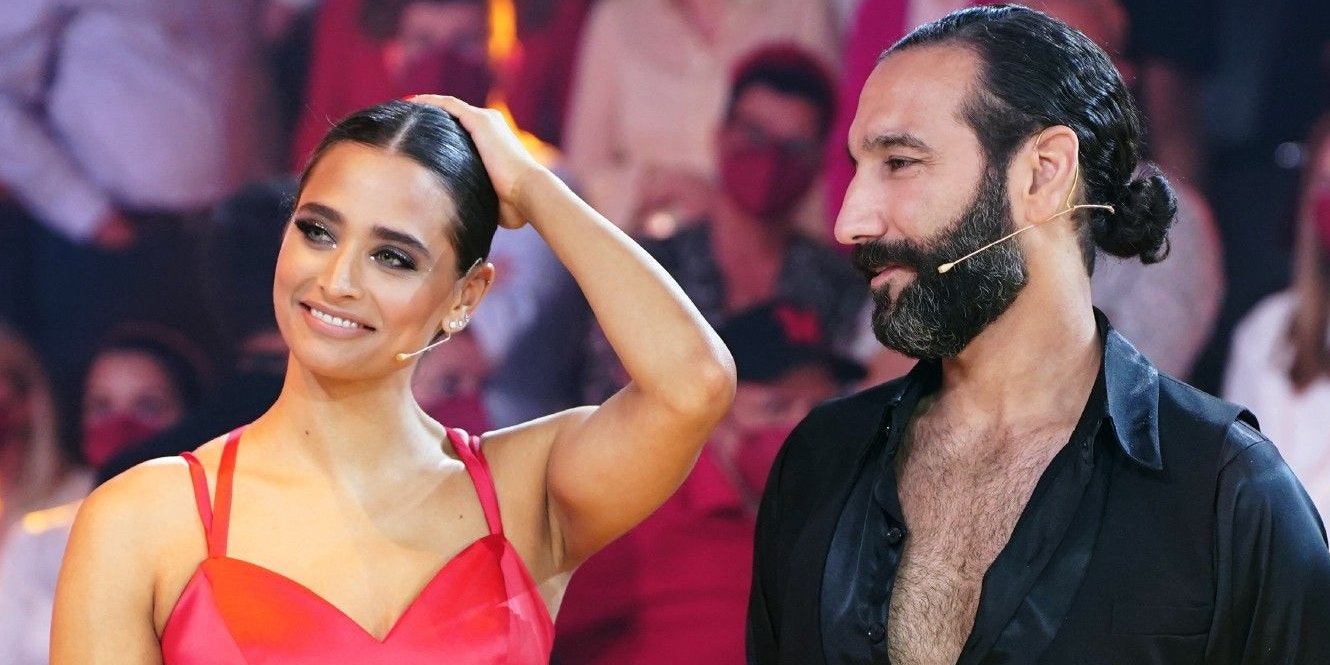 Amira Pocher und Massimo Sinató scheiden aus.