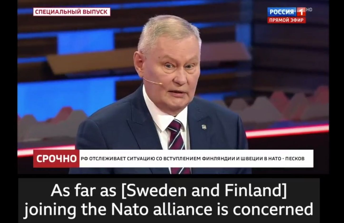 Der frühere Generalstabsoffizier und Militäranalyst Michail Chodarenok fand live im Russen-TV harte Worte zum Angriff auf die Ukraine.