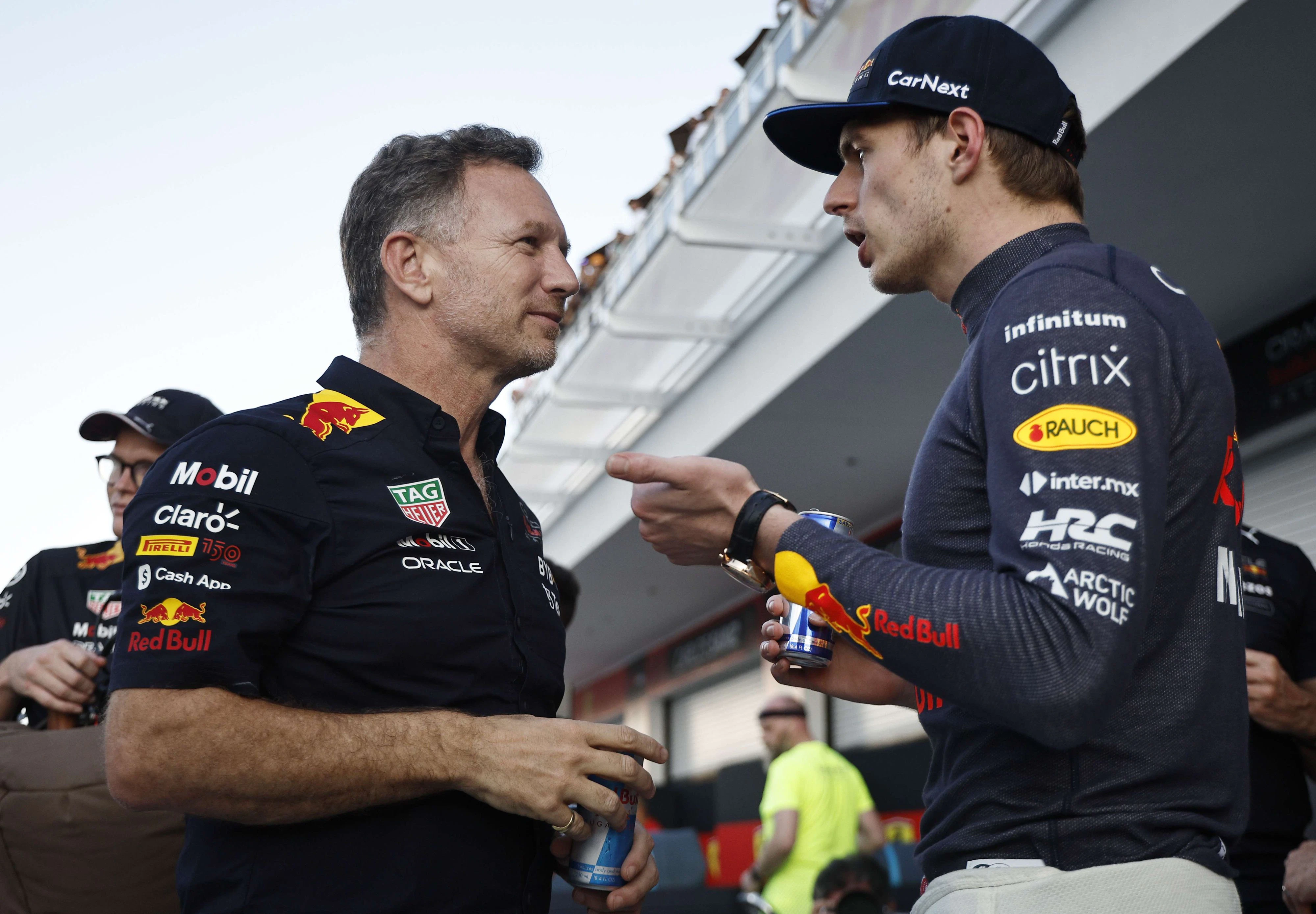 Christian Horner dementiert die Verstappen-Gerüchte. 