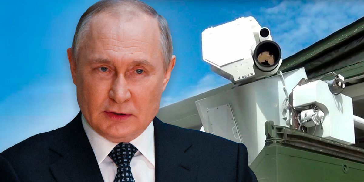 Wladimir Putin könnte bald das Laser-Waffensystem "Pereswet" einsetzen.
