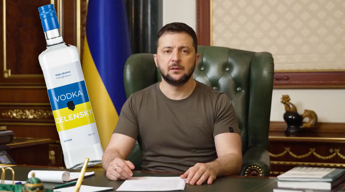 Der ukrainische Präsident Wolodymyr Selenskyj, die Spezialedition