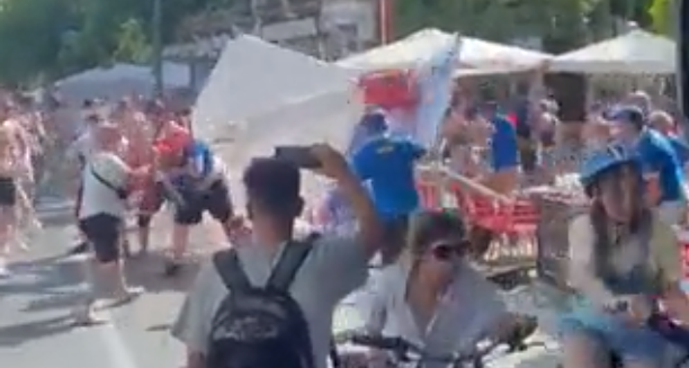 Heftige Szenen in Sevilla