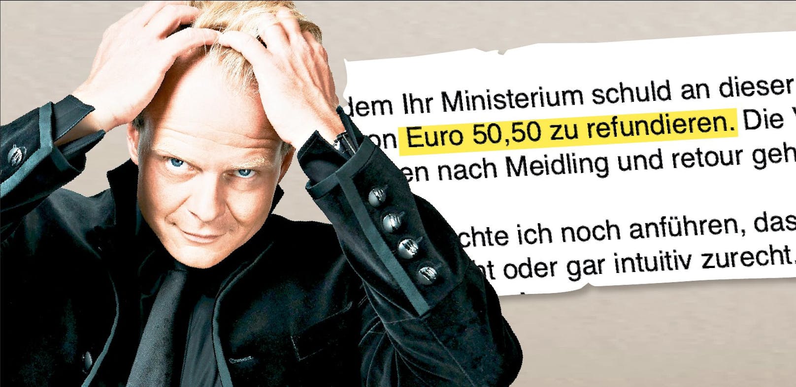 Verkehrsstrafe – Wiener will, dass Minister für ihn zahlt