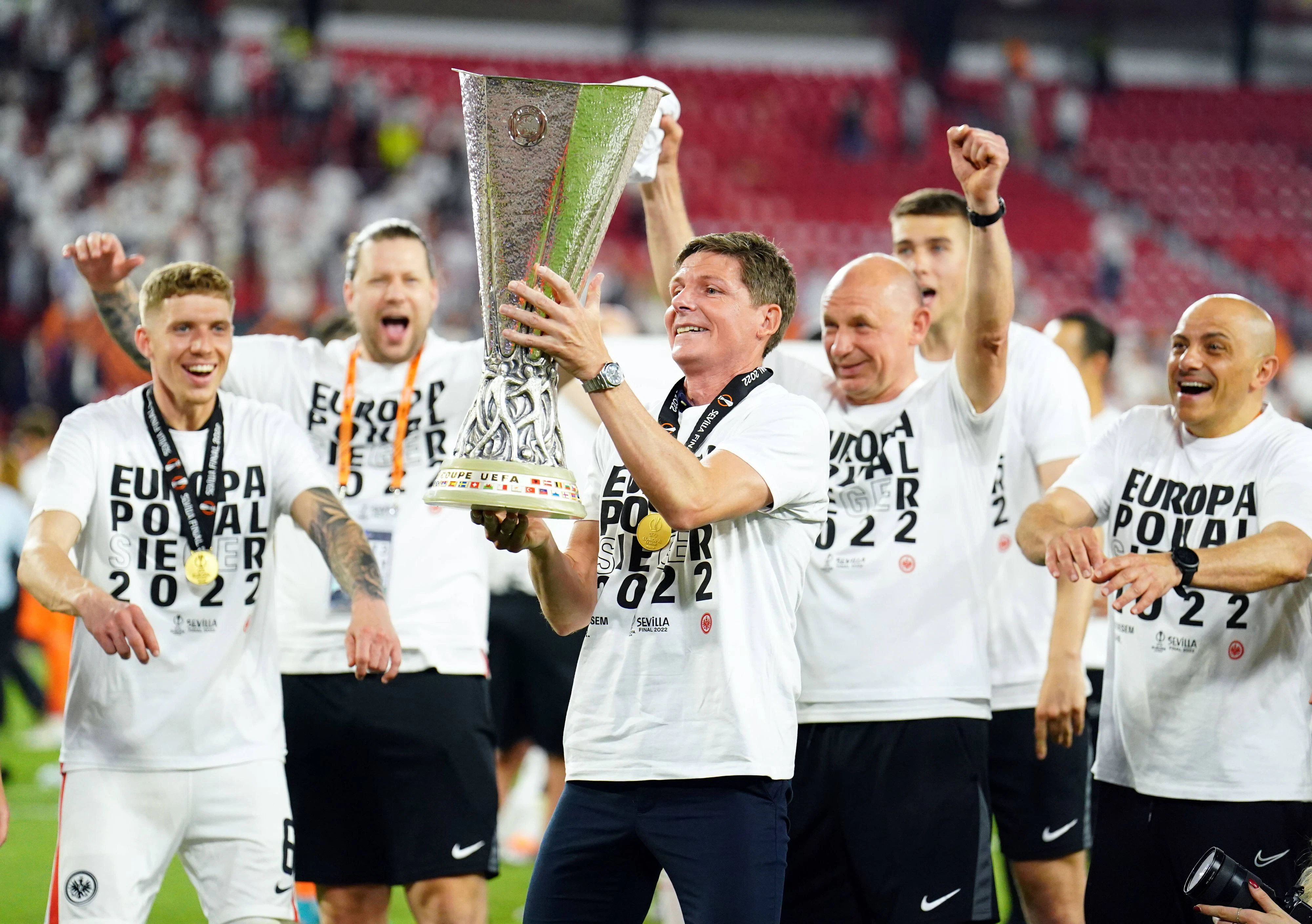 Oliver Glasner ist Europa-League-Sieger