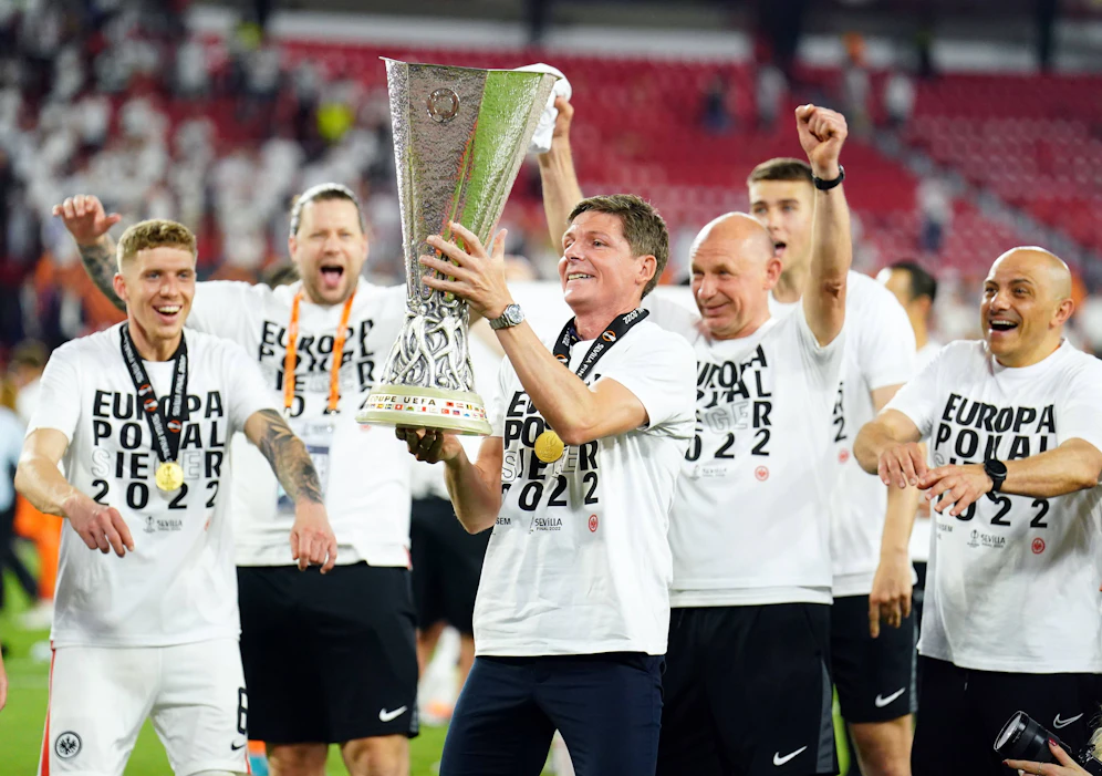 Oliver Glasner ist Europa-League-Sieger