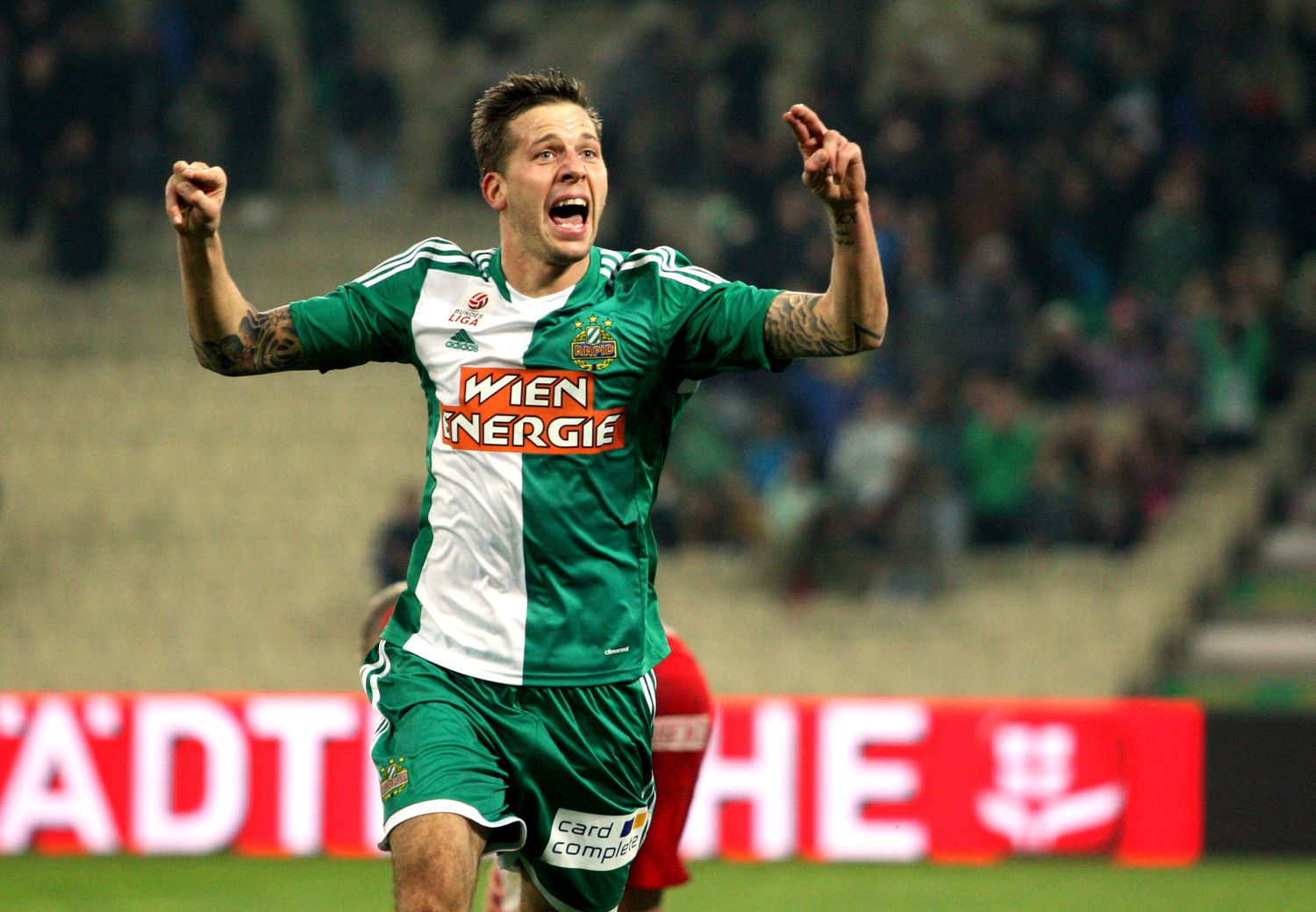 Guido Burgstaller im Rapid-Trikot