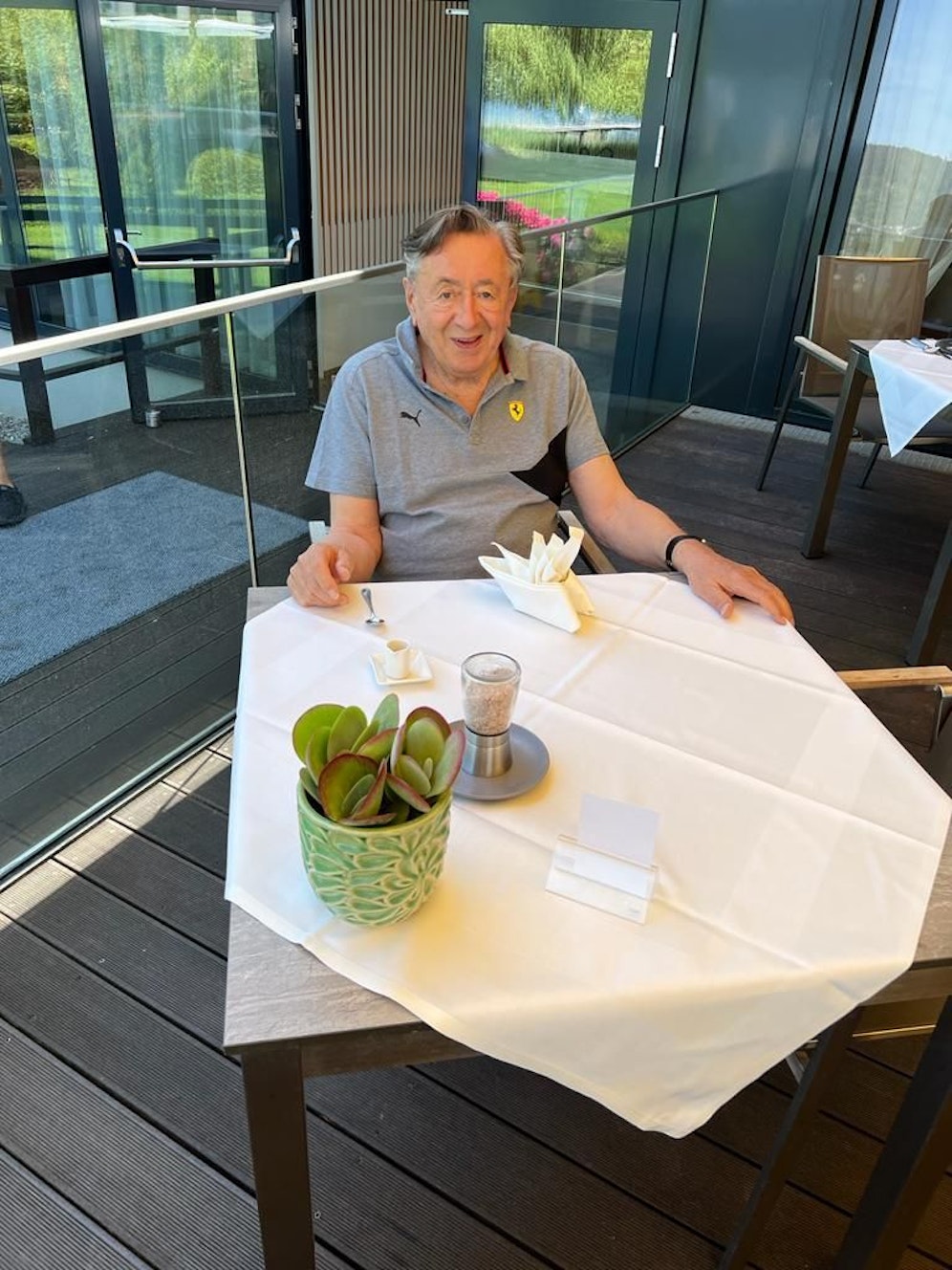 Richard Lugner befindet sich auf seiner jährlichen Kur in Kärnten.