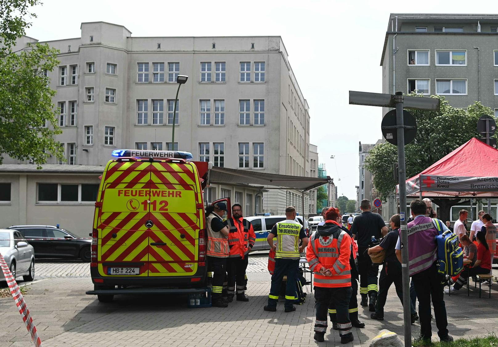 Eine Frau wurde schwer verletzt.