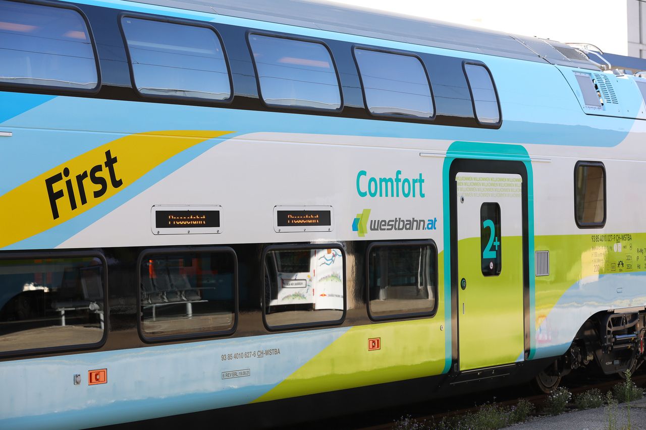 In der Westbahn bekommt man als Klimaticket-Inhaber Zugang zur besseren Klasse und kann gratis reservieren.