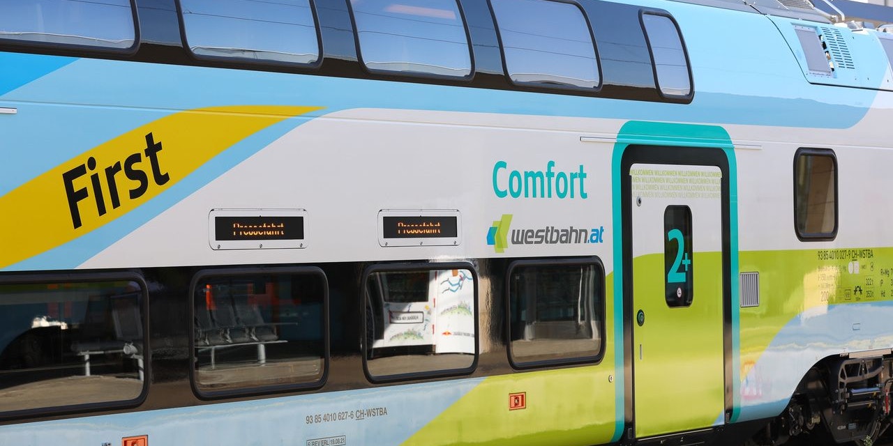 In der Westbahn bekommt man als Klimaticket-Inhaber Zugang zur besseren Klasse und kann gratis reservieren.
