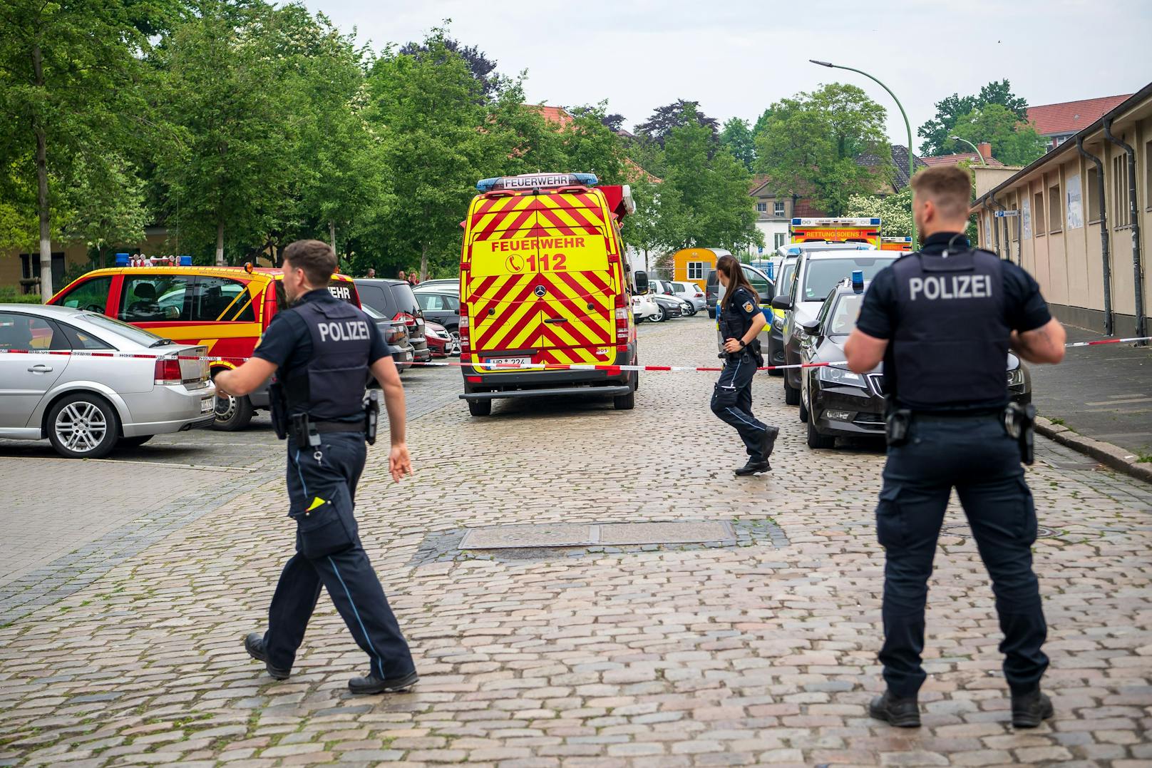 Die Polizei nahm einen mutmaßlichen Täter fest.