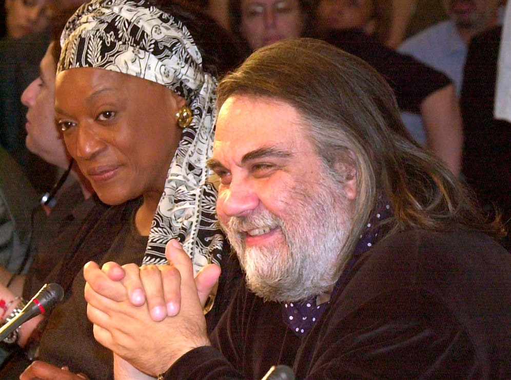 Der weltberühmte Komponist Vangelis, bürgerlich&nbsp;Evangelos Odysseas Papathanassiou, in Athen 2001.