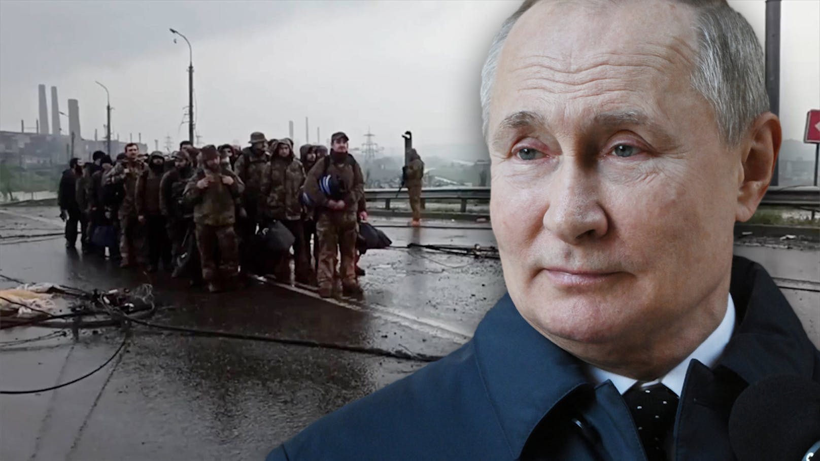 Putin kann Mariupol als Sieg verbuchen. Die letzten Asow-Kämpfer bekamen den Befehl zur Kapitulation aus Kiew.
