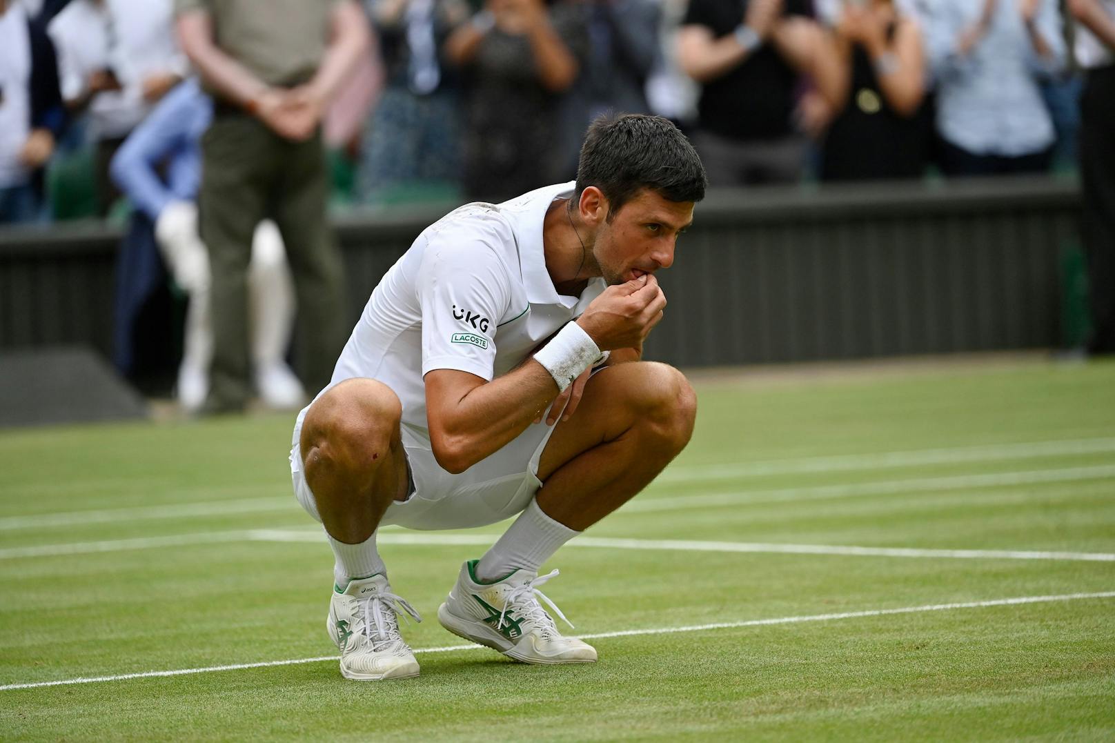 Novak Djokovic könnte ausgerechnet in Wimbledon Platz eins in der Weltrangliste verlieren. 