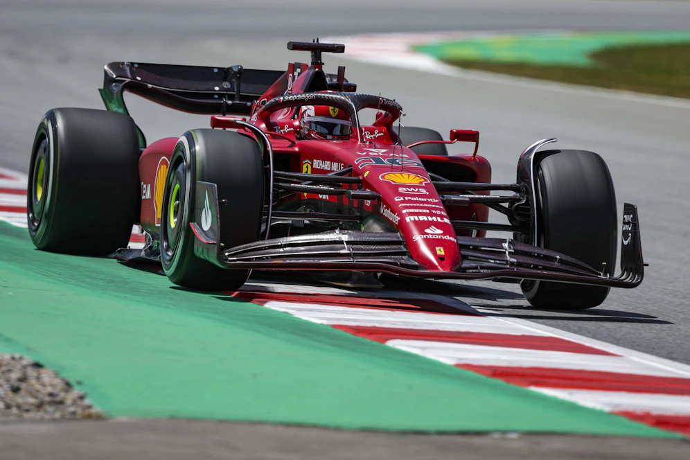 Charles Leclerc setzte die Bestzeit.