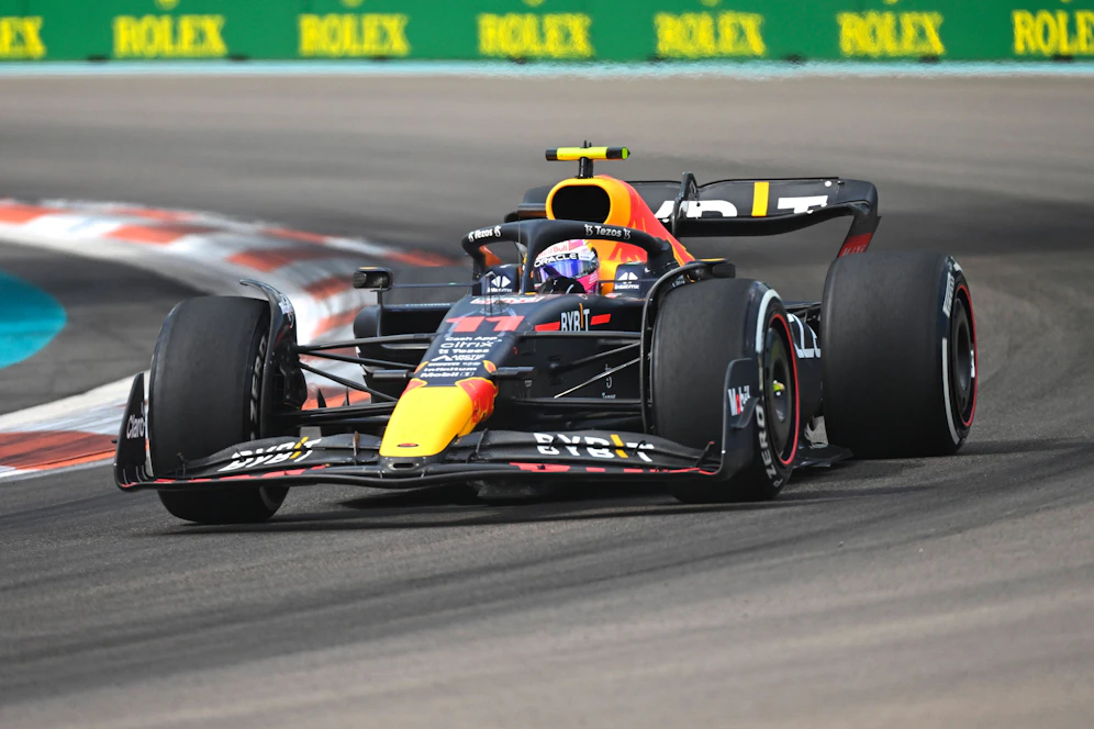 Sergio Perez fährt erst ab dem zweiten Training