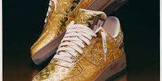 Louis Vuitton & NIKE: "Gold-Sneaker" werden verkauft
