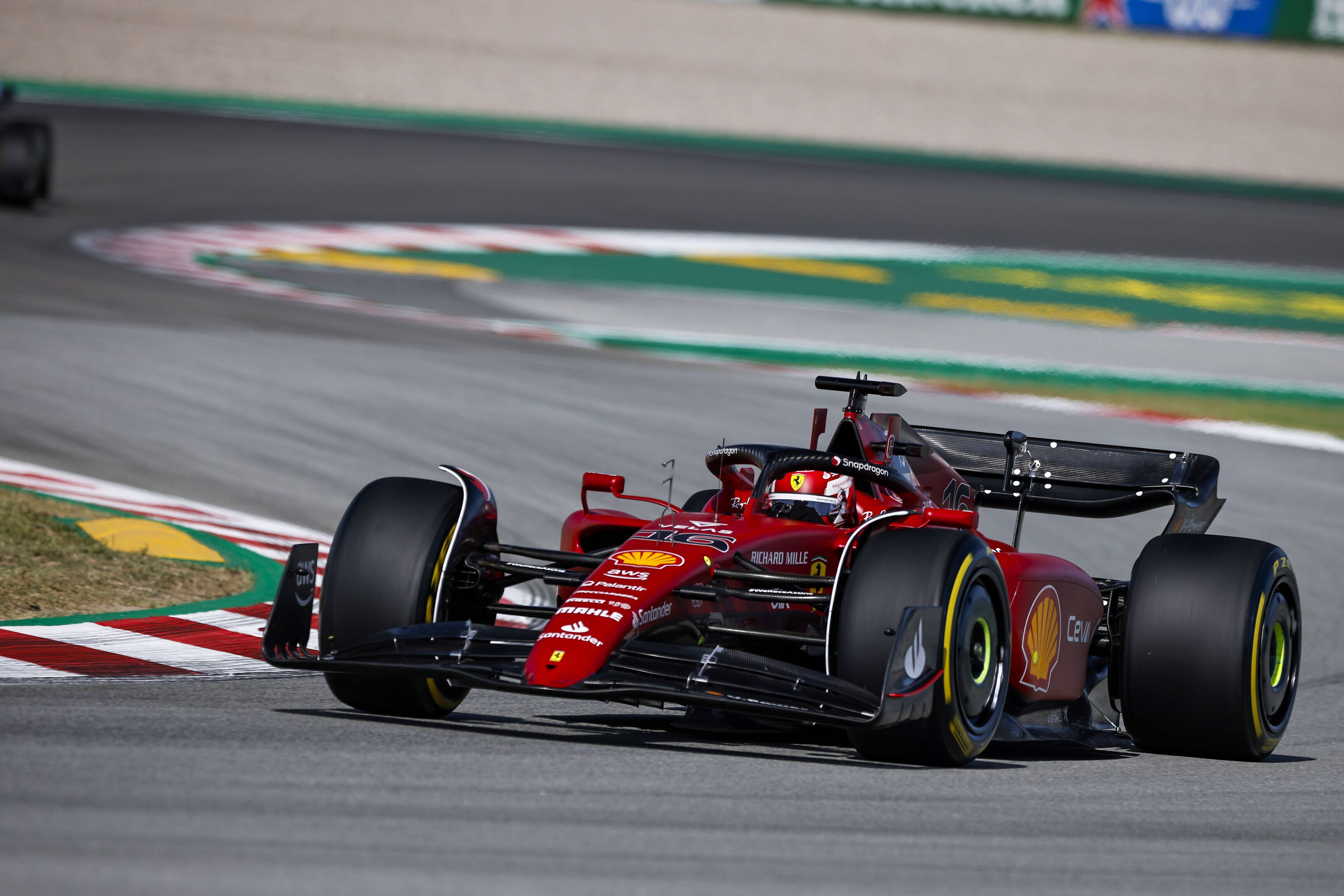 Charles Leclerc fuhr in Barcelona die Freitags-Bestzeit. 