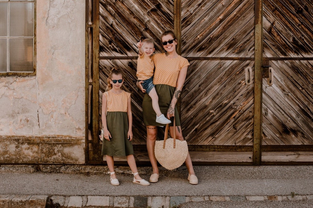 Mama-Tochter oder Vater-Sohn-Partnerlooks? Das gibt's beim Neunkirchner Label 