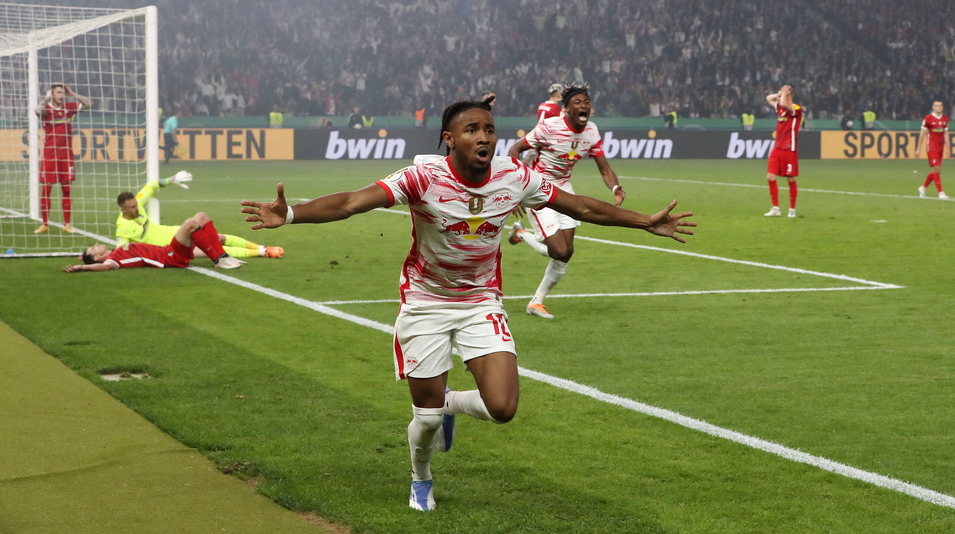 RB Leipzig holt den ersten Titel der Vereinsgeschichte. 