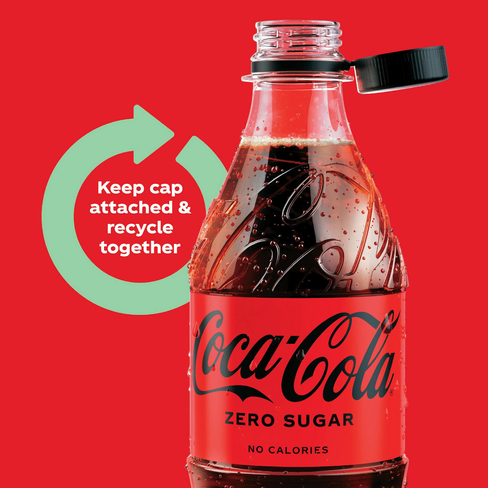 Coca-Cola kündigt in Großbritannien eine große Änderung bei seinen Flaschen an.