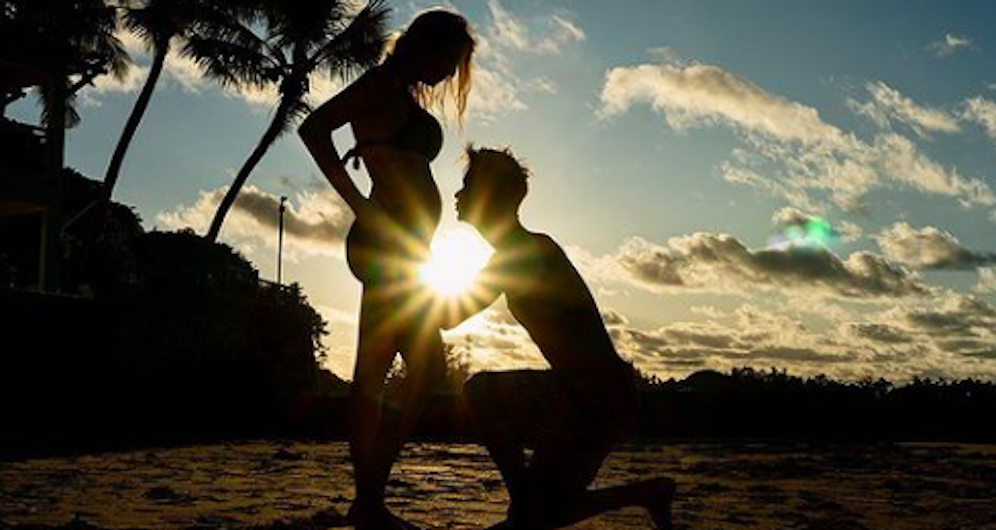 Manuel Fettner wird Papa.