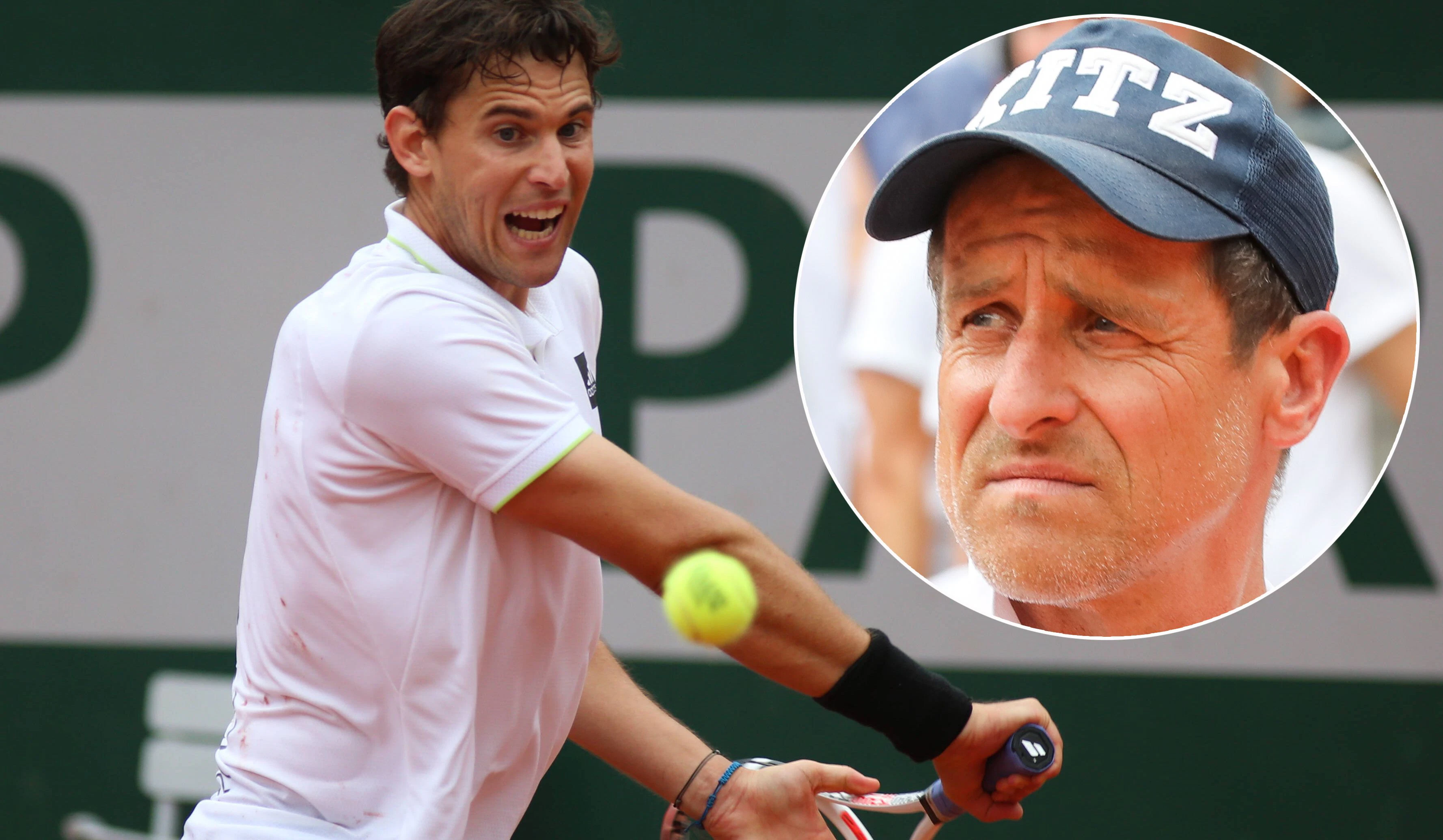 Alex Antonitsch (r.) kritisiert Dominic Thiem