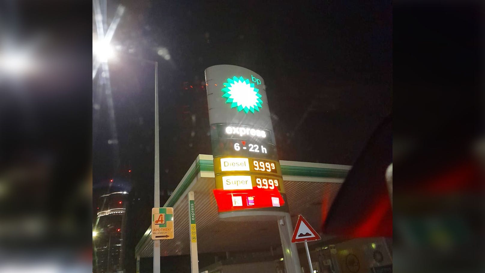 Fast zehn Euro für einen Liter Benzin? 