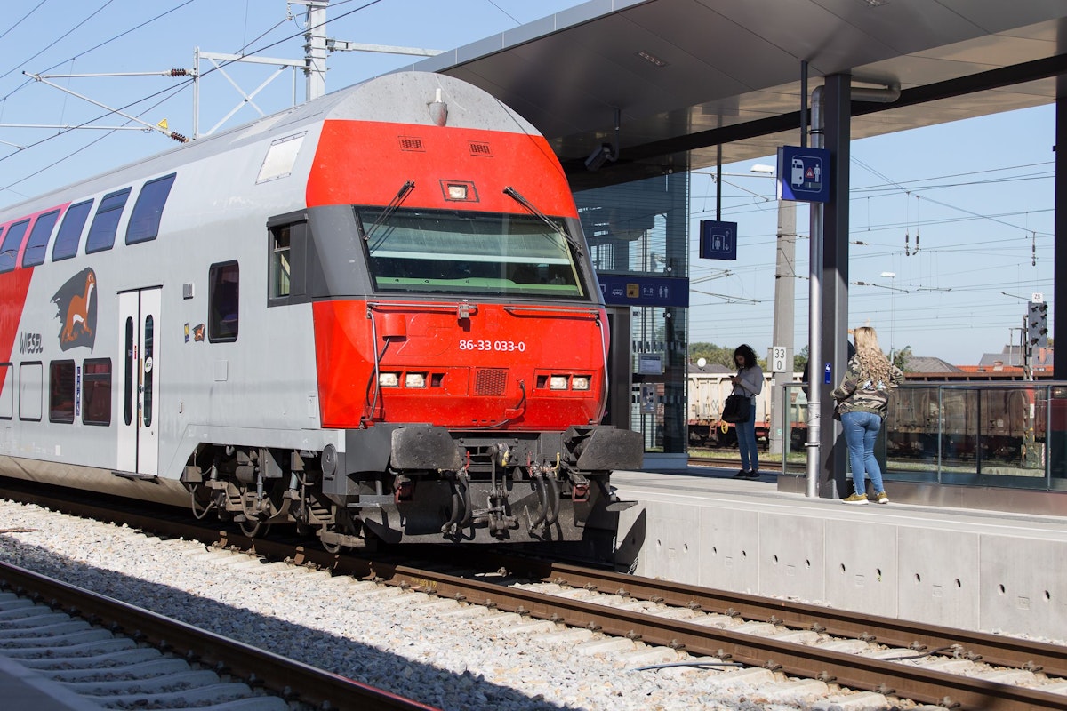 Der Bahnhof in Tulln