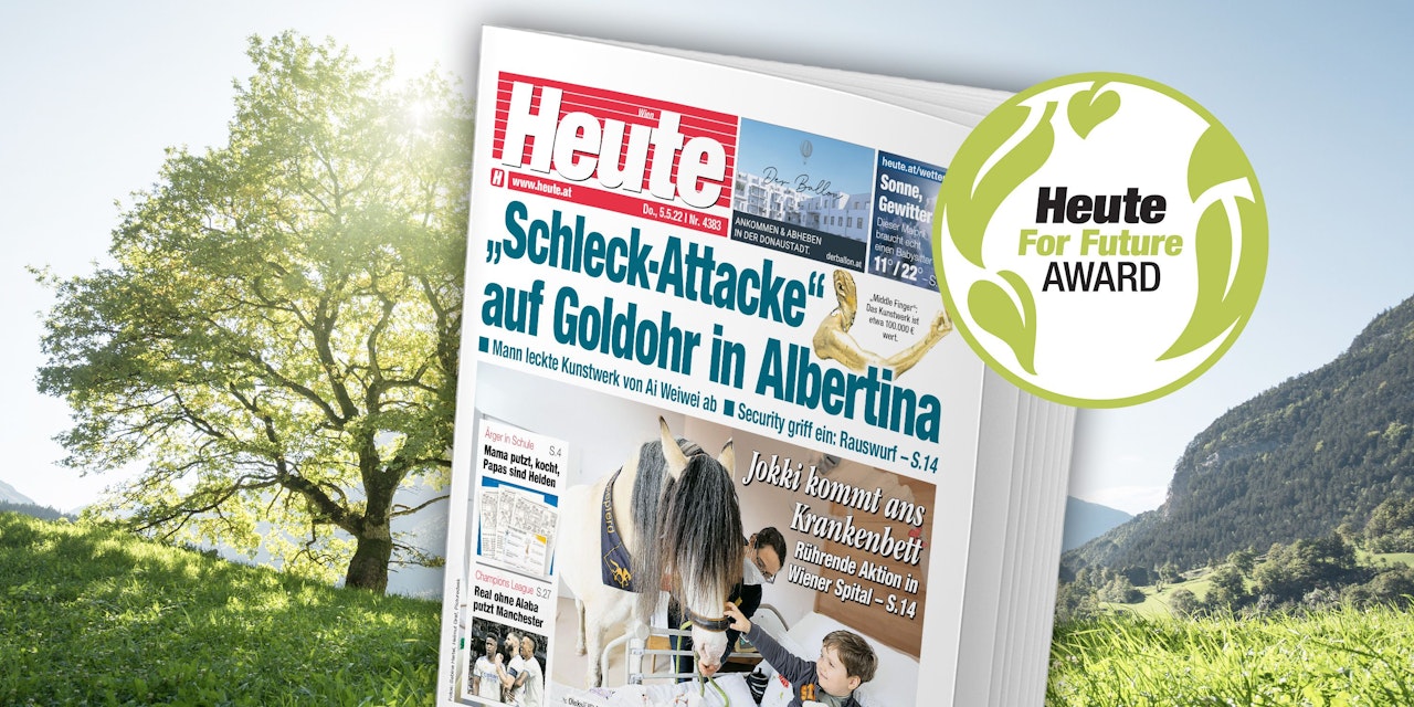 Heute.at - Heute For Future-Award Projekte im E-Paper vom 05. Mai