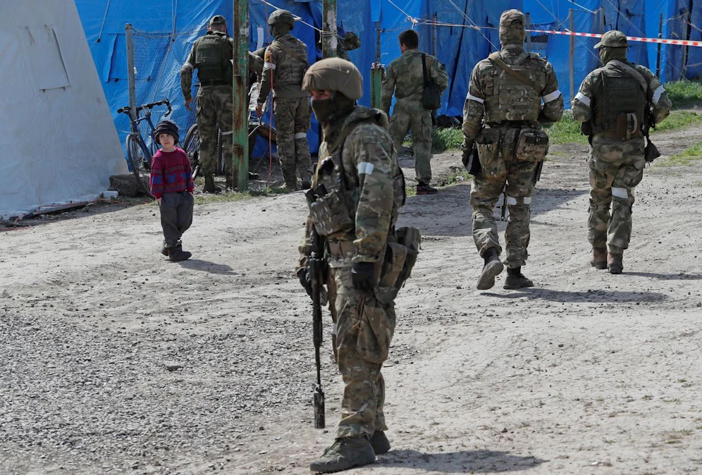 Die russische Armee und prorussische Separatisten betreiben sogenannte Filtrationscamps.