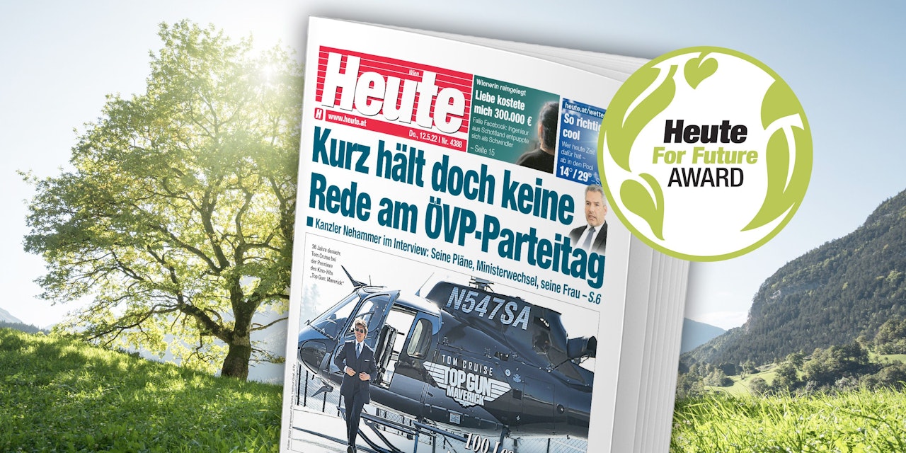 Heute.at - Heute For Future-Award Projekte im E-Paper vom 12. Mai