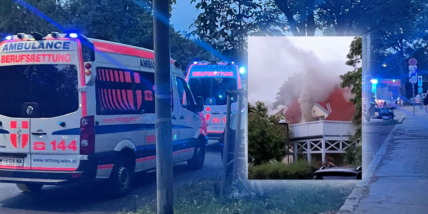 Am Montag kam es in Wien zu einem großen Feuerwehr- und Rettungseinsatz.