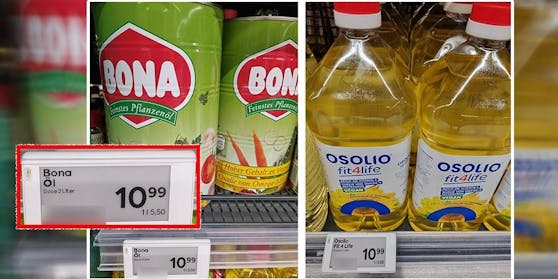 2 Liter öl für 11 Euro